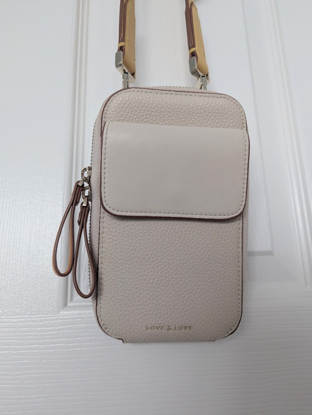 Love & Lore Compact Crossbody Bag with Adjustable Strap